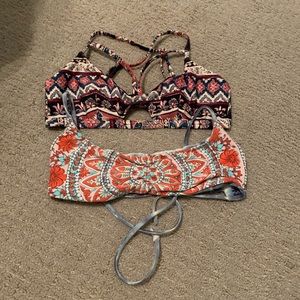 billabong bikini top bundle